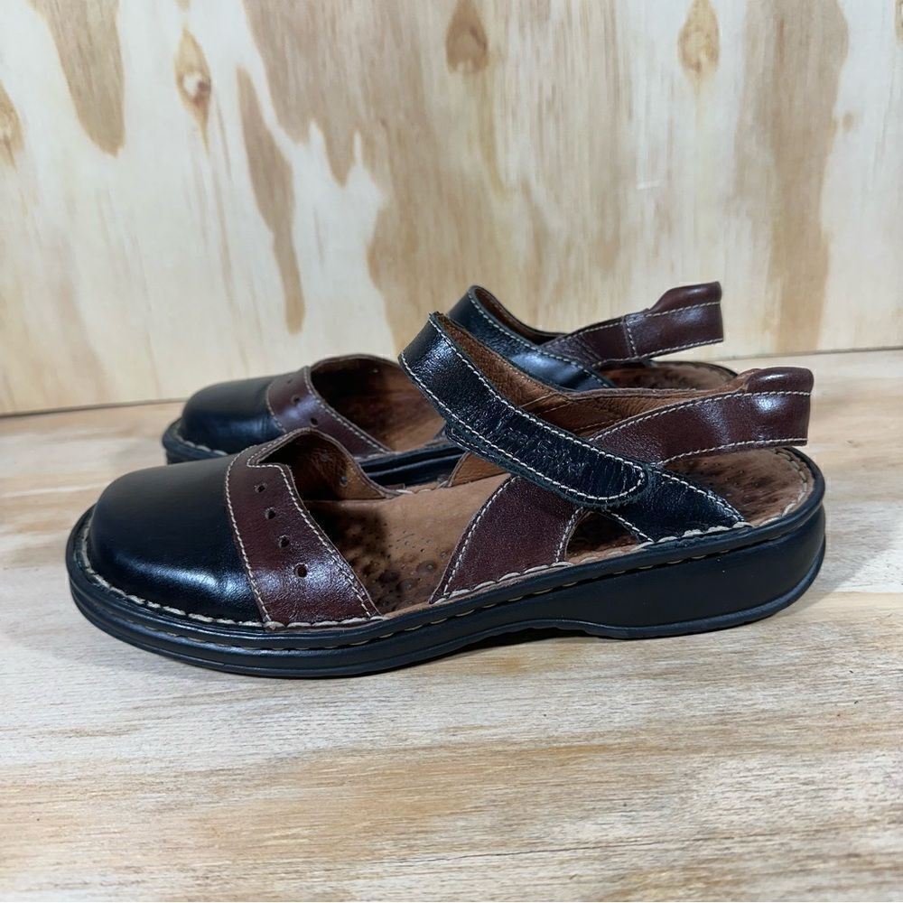 Josef Seibel Two Tone Leather Sandals Women’s Size 7